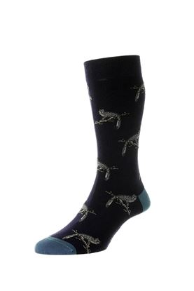 Picture of Katun Snow Leopard Socks - Short