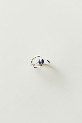 Picture of C' Stucture Blue Laipis Lazuli Ring