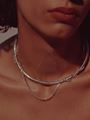 Picture of Sterling Silver Choker W/ Chain Wrapped