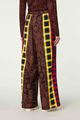 Picture of Multicolour Geometric and Leopard Print Pants