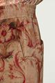 Picture of Red and Brown Floral Print Pants