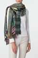 Picture of Multicolour Check Floral Print Scarf