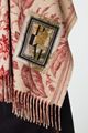 Picture of Red Floral Print Scarf