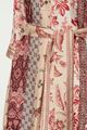 Picture of Red and Beige Floral Print Dress