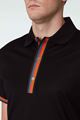 Picture of Black Stripe Polo Shirt
