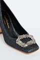 Picture of Blue Glitter Heels 80mm