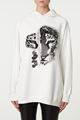 Picture of White Tiger Print Hoodie