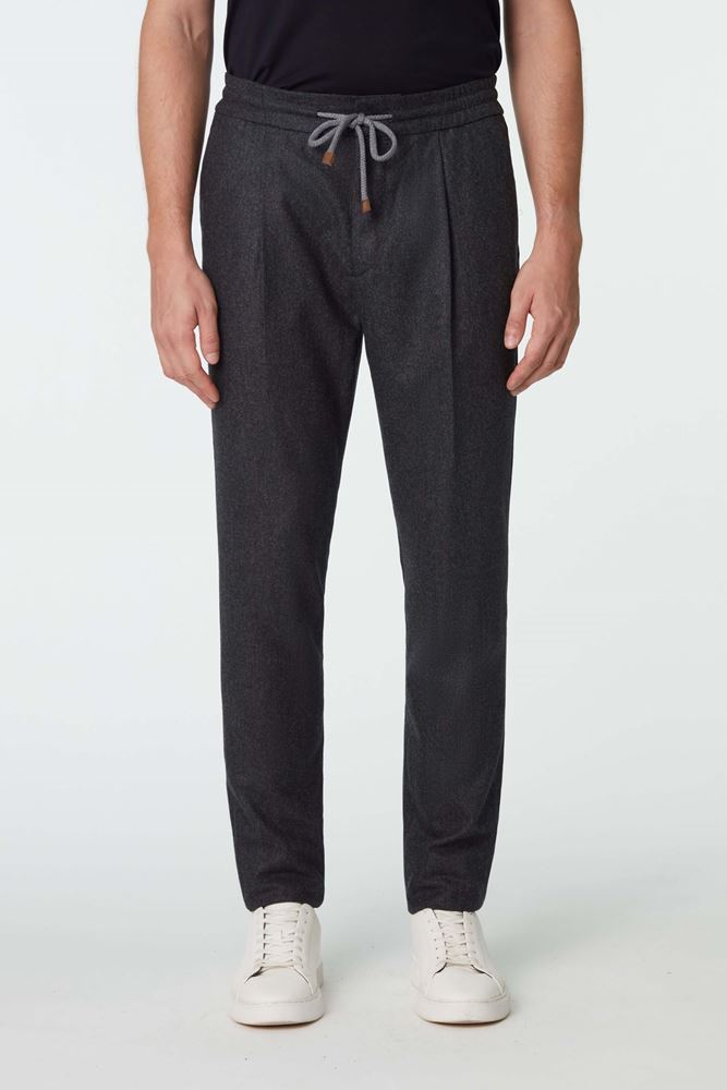 Picture of Dark Grey Drawstring Pants