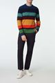 Picture of Multicolour stripe knit sweater