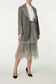 Picture of Grey Lace Trim Tulle Skirt