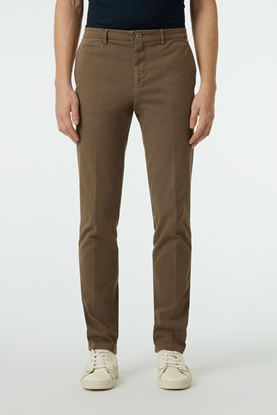 Picture of Brown Slim Fit Pants