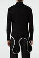 Picture of Black Asymmetric Hem Sweater