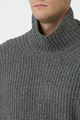 Picture of Grey Roll Neck Sweater