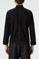 Picture of Black Chain Stitch Zip Up Jacket 
