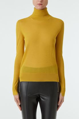 Picture of Yellow Turtleneck Sweater