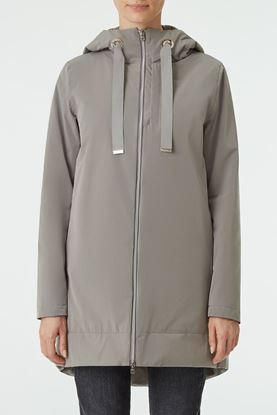 Picture of Grey Packable Travel Jacket
