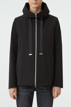 Picture of Black Packable Travel Jacket