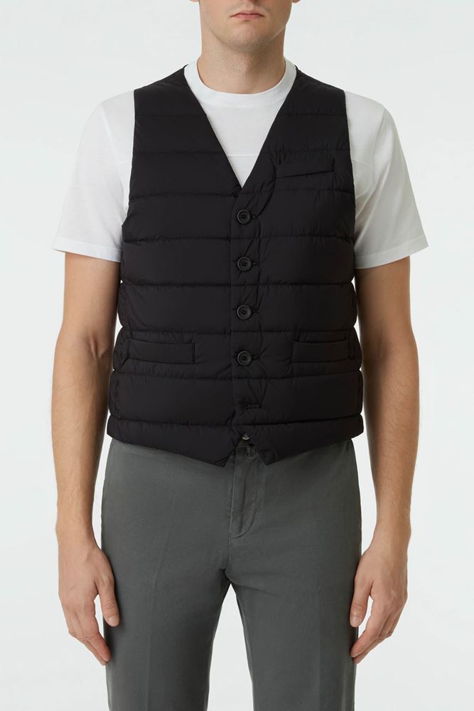 Picture of Black Padded Down Vest 