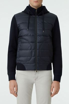 Picture of Navy Feather Down Jacket 