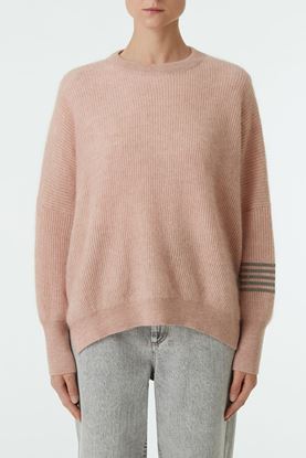 Picture of Dusty Pink Drop Shoulder Sweater 