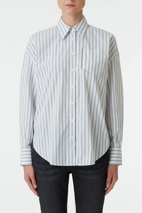 Picture of Grey and White Stripe Shirt