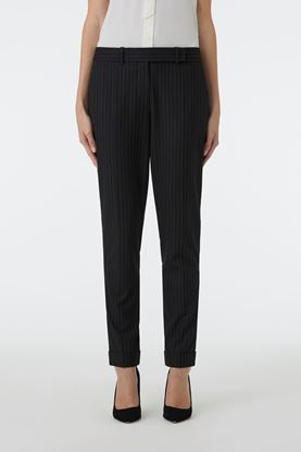 Picture of Black Pinstripe Pants