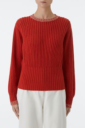 Picture of Red Cashmere Sweater