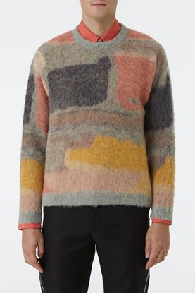 Picture of Multicolour Rothko Jacquard Pattern Sweater