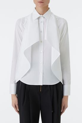 Picture of White Bow Neck Blouse