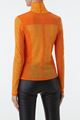 Picture of Orange Osmanthus Pattern Sheer Top