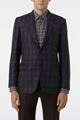 Picture of Charcoal Grey Check Pattern Blazer