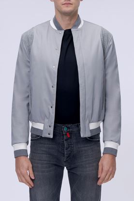 Picture of Grey Baseball Jacket