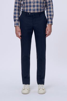 Picture of Navy Slim Cut Tailored Pants