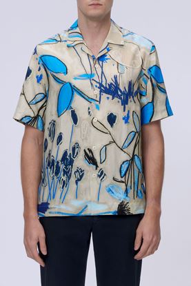 Picture of Multicolour Floral Camp Collar Shirt 