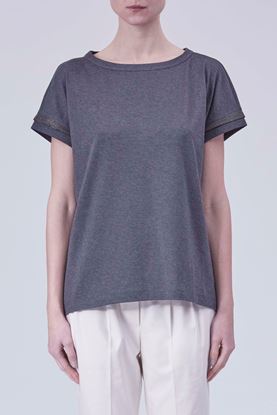 Picture of Grey Layer Cuff T-Shirt