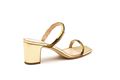 Picture of Gold Bamboo Effect Sandals 