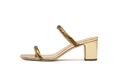 Picture of Gold Bamboo Effect Sandals 