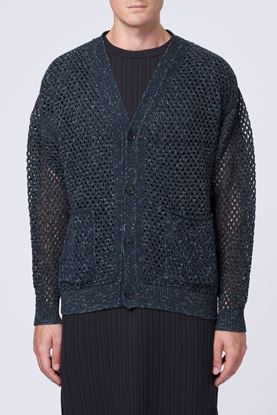 Picture of Meshed Knit Cardigan